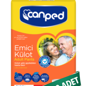 Canped Emici Külot Hasta Bezi L Beden 120 Adet | Large Boy Yüksek Emicilik