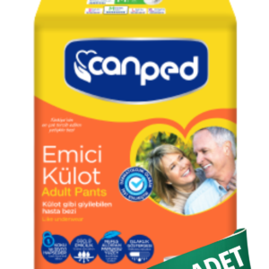 Canped Emici Külot Hasta Bezi M Beden 120 Adet | Medium Boy Yüksek Emicilik