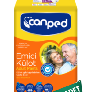 Canped Emici Külot Hasta Bezi XL Beden 120 Adet | XLarge Boy Yüksek Emicilik