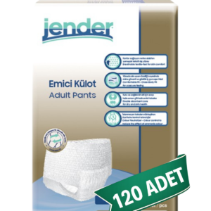 Jender Emici Külot Hasta Bezi L Beden 120 Adet | Large Boy Orta Emicilik