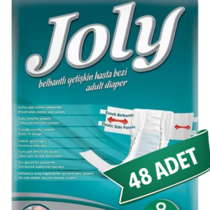 Joly Bel Bantlı Hasta Bezi XXL Beden 48 Adet | XXLarge Boy Yüksek Emicilik