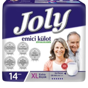 Joly Emici Külot Hasta Bezi XL Beden 14 Adet | XLarge Boy Yüksek Emicilik
