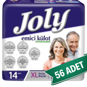 Joly Emici Külot Hasta Bezi XL Beden 56 Adet | XLarge Boy Yüksek Emicilik