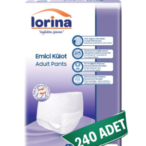Lorina Emici Külot Hasta Bezi M Beden 240 Adet | Medium Boy Orta Emicilik