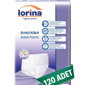 Lorina Emici Külot Hasta Bezi M Beden 120 Adet | Medium Boy Orta Emicilik