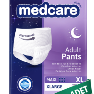Medcare Maxi Emici Külot Hasta Bezi XL Beden 60 Adet | XLarge Boy Yüksek Emicilik