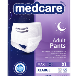 Medcare Maxi Emici Külot Hasta Bezi XL Beden 30 Adet | XLarge Boy Yüksek Emicilik