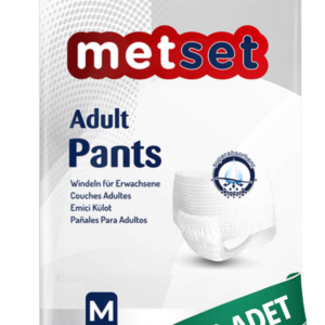 Metset Emici Külot Hasta Bezi M Beden 60 Adet | Medium Boy Orta Emicilik