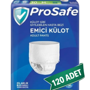 Prosafe Emici Külot Hasta Bezi M 120 Adet | Medium Boy Yüksek Emicilik
