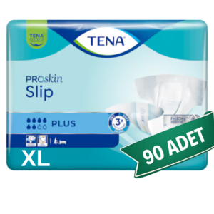 TENA ProSkin Slip Plus Bel Bantlı Hasta Bezi XL Beden 90 Adet | XLarge Boy Yüksek Emicilik